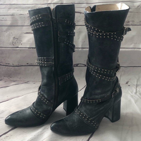 Freebird Jax Studded Boots 8 - Picture 2 of 9